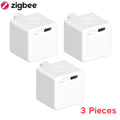 Tuya Smart Touch Finger Robot ZigBee 3.0 Chargeable Switch Button  Pusher Bot Remote Control App Support Alexa Google Home Alice