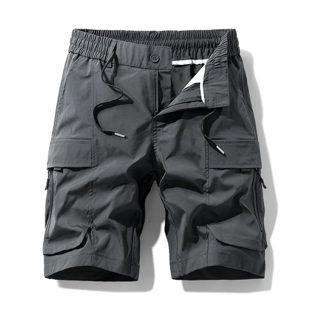 Men's Summer Cargo Shorts Quick Dry Lightweight Outdoor Hiking Tactical Shorts with Multi Large Pockets Casual Fishing Golf 2026