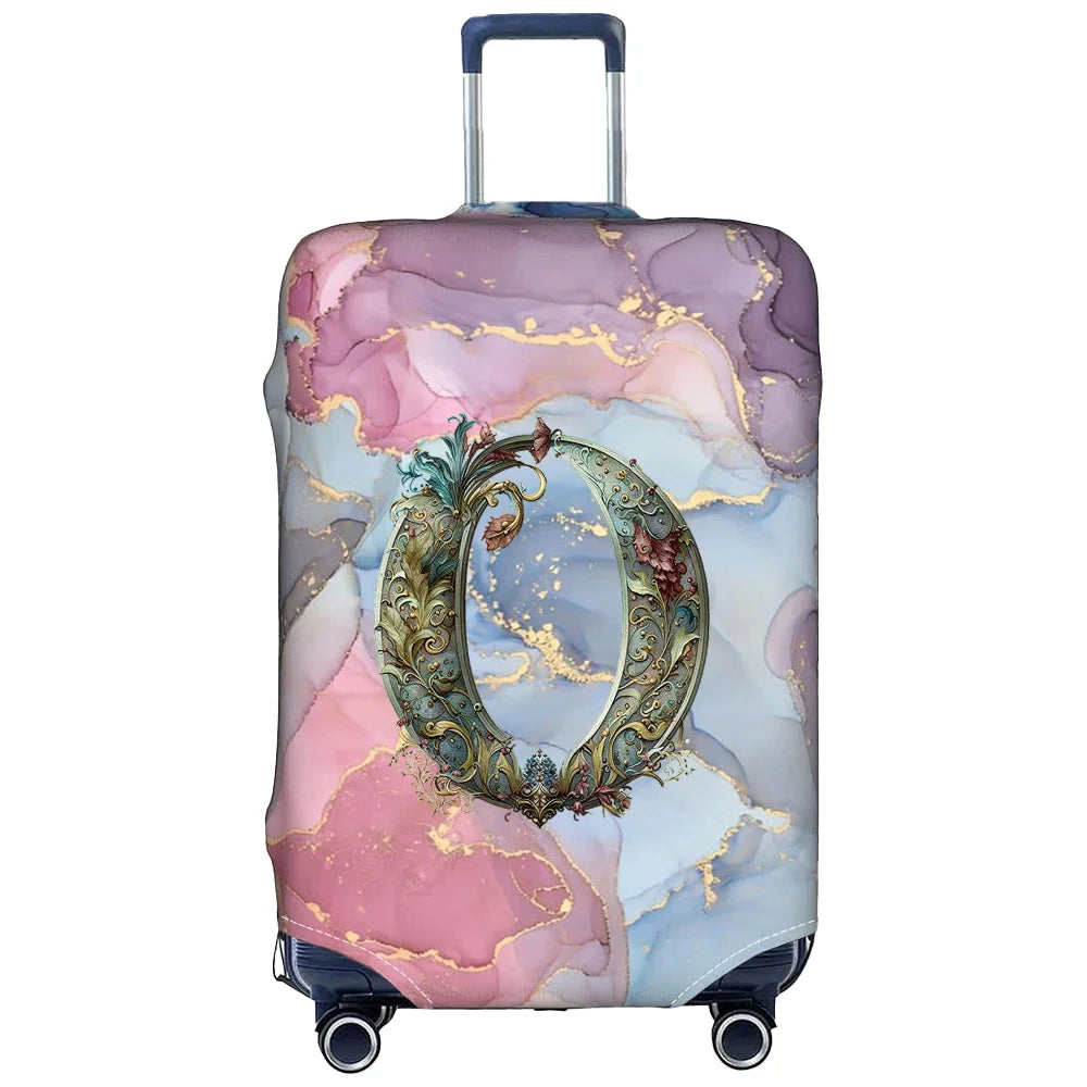 Luggage Cover Stretch Fabric Suitcase Protector Case Graphic Series Baggage Dust Case Cover Suitable 18-32 Inch Suitcase