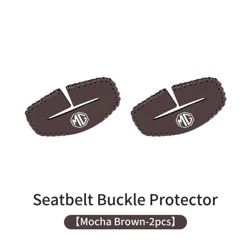 Car Seat Belt Buckle Clip Dustproof Cover Anti Scratch Protector Accessories For Morris Garages MG HS 2025 6 3 5 7 TF ZR ZS HS