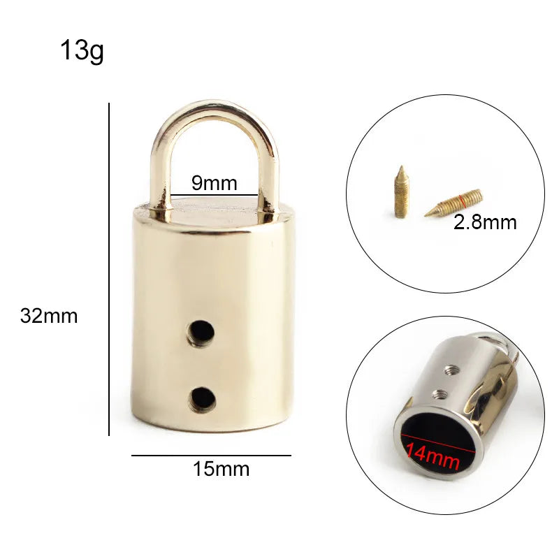 10/30/100PCS Metal Bag Straps Clasps Tassel Fringe Cap Buckle For Lether Rope Cord Lock Connector Hanger Shoulder Accessories