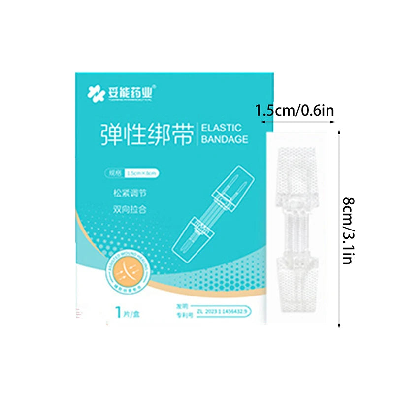 New.Painless Wound Closure Zipper Band-aid Suture-Free Dressing Patch Zip Suture Reducer Portable Outdoor Band Aid for Minor Cut