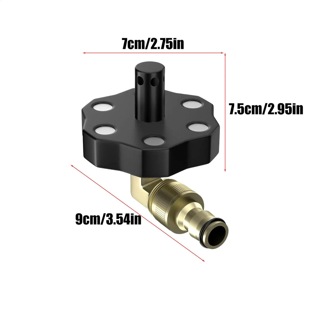 Truck Frame Flusher With Nozzle Magnetic Flushing Tools Truck High-Pressure Chassis Cleaner For Truck Vehicle Pickup SUV Car RV
