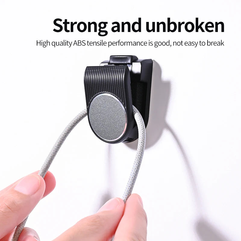 Car Glasses Holder Clip - Durable ABS Resin, Easy Installation for All Vehicle Models, Keeps Fashion Glasses Secure & Visible on