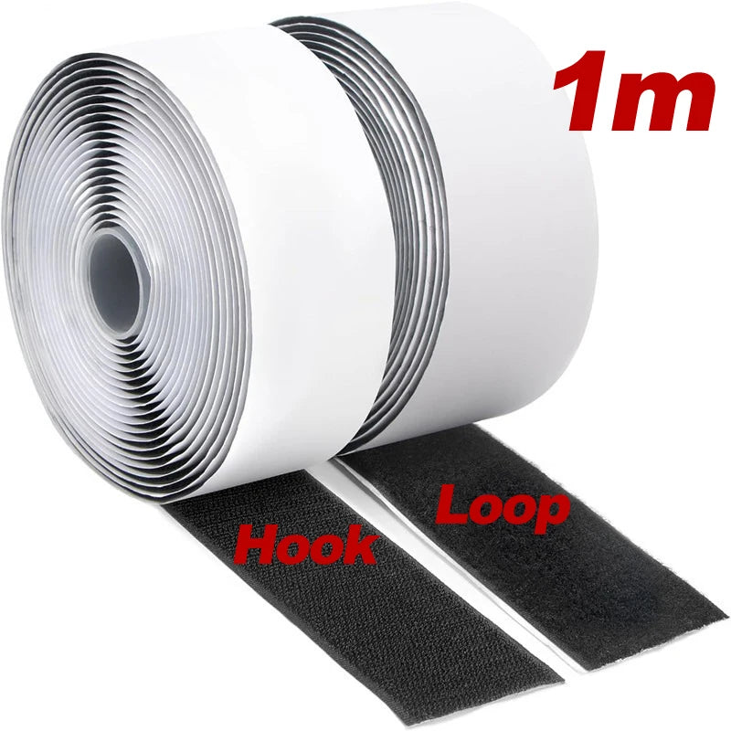 2CM×1/3/5M Magic Sticker Tape Scratch Tapes Self Adhesive Extra Strong Double Sided Adhesive with Sticker Powerful Hook and Loop