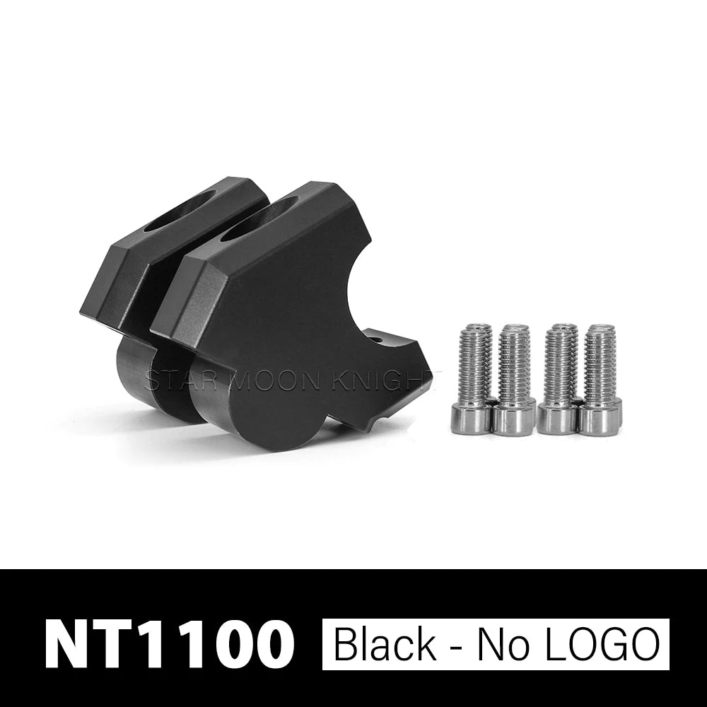 Motorcycle Handlebar Riser Clamp For NT 1100 NT1100 2022 2023 2024 Accessories Handle Bar CNC Aluminum Lift Mount