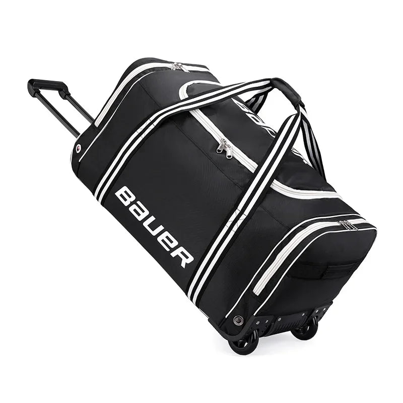 Large Capacity Rolling Luggage Trolley Bag with Wheels Waterproof Oxford Duffel Bag Wheeled Bag Travel Suitcase Carry on Luggage