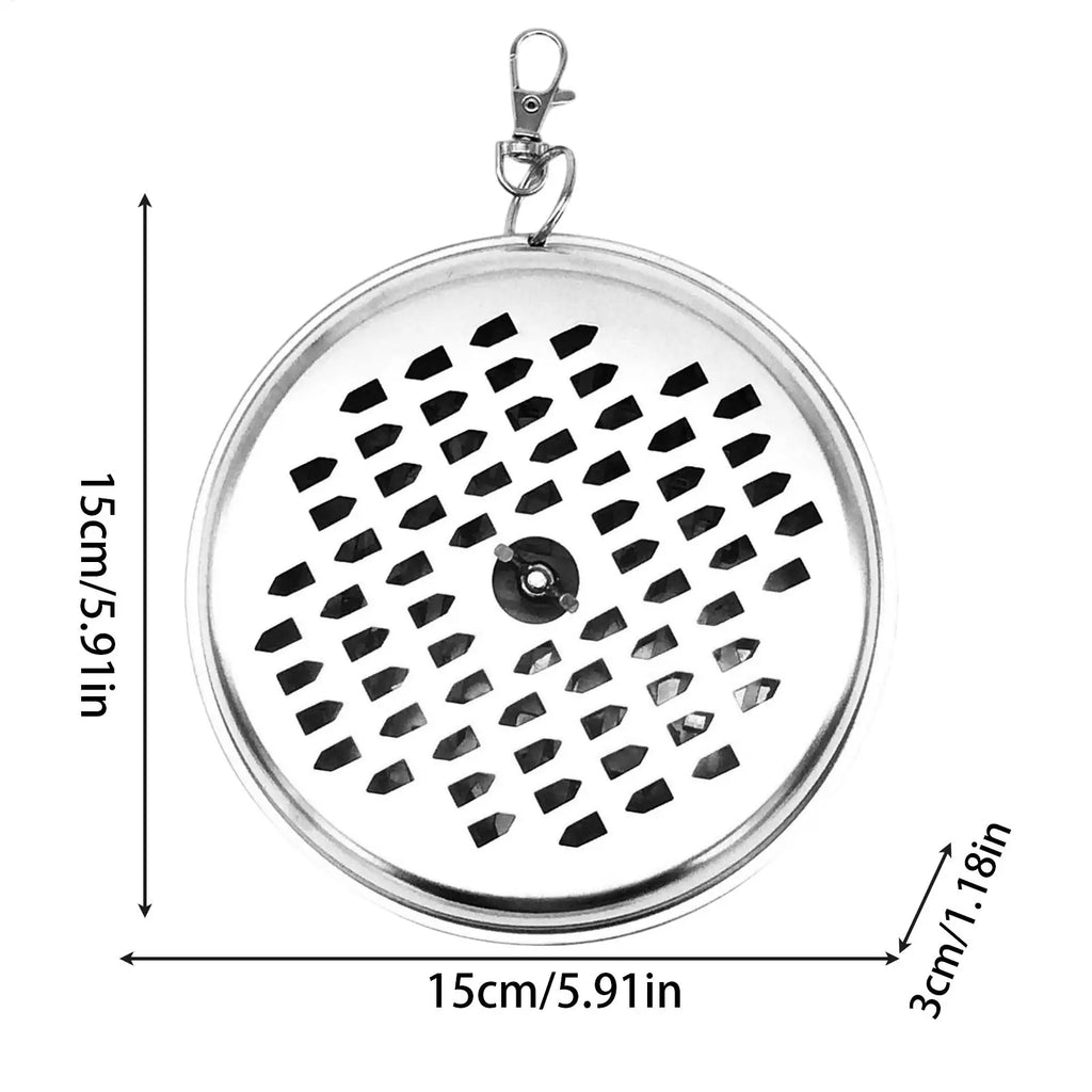 Outdoor Mosquito Coil Holder Portable Fishing Camping Hanging Mosquito Coil Plate Insect Repellent Diffuser Incense Burner Box
