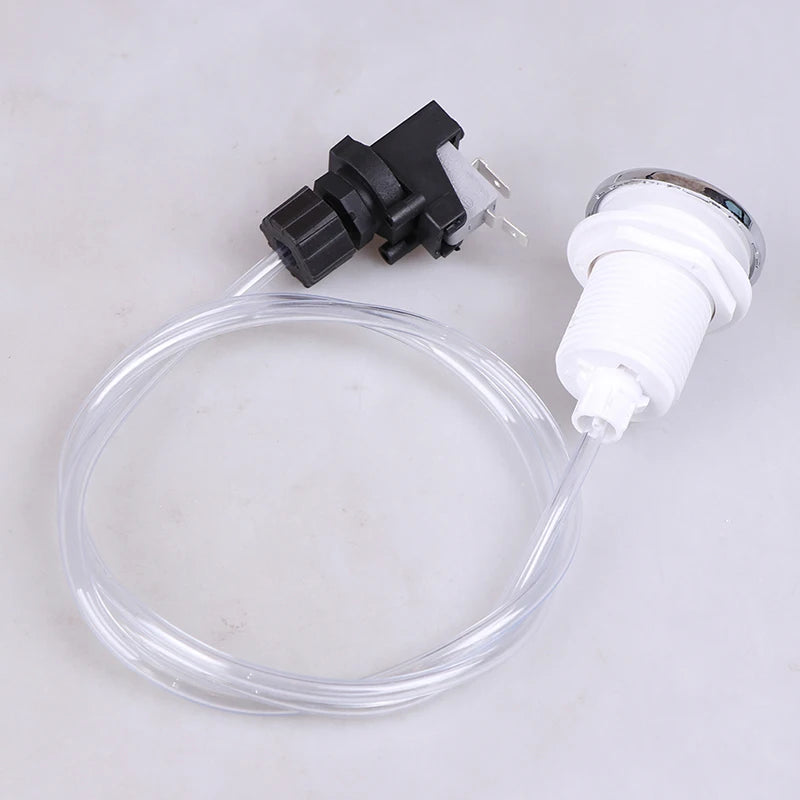 16A 250V On Off Push Air Button Switch Jet Tool Set Pneumatic Air Pressure Switch Knob Bath Spa Tubing Kits For Home Tools