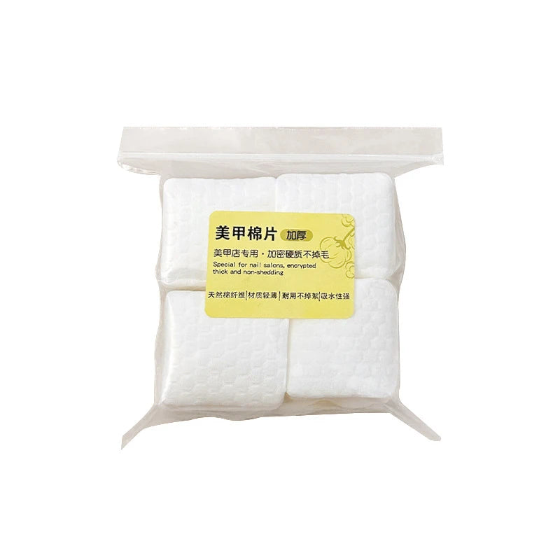 200/500Pcs Thickening Profession Cotton Pads For Nail Wipes Lint-Free Nail Cotton Gel Polish Remover Nail Art Cleaning Tools