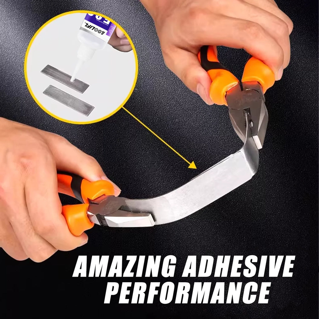 Loolifl 502 Super Glue Multi-Purpose Adhesive, Suitable for Metal, Plastic, Diy, and Small Craft Repairs 20g Quick-Drying Glue