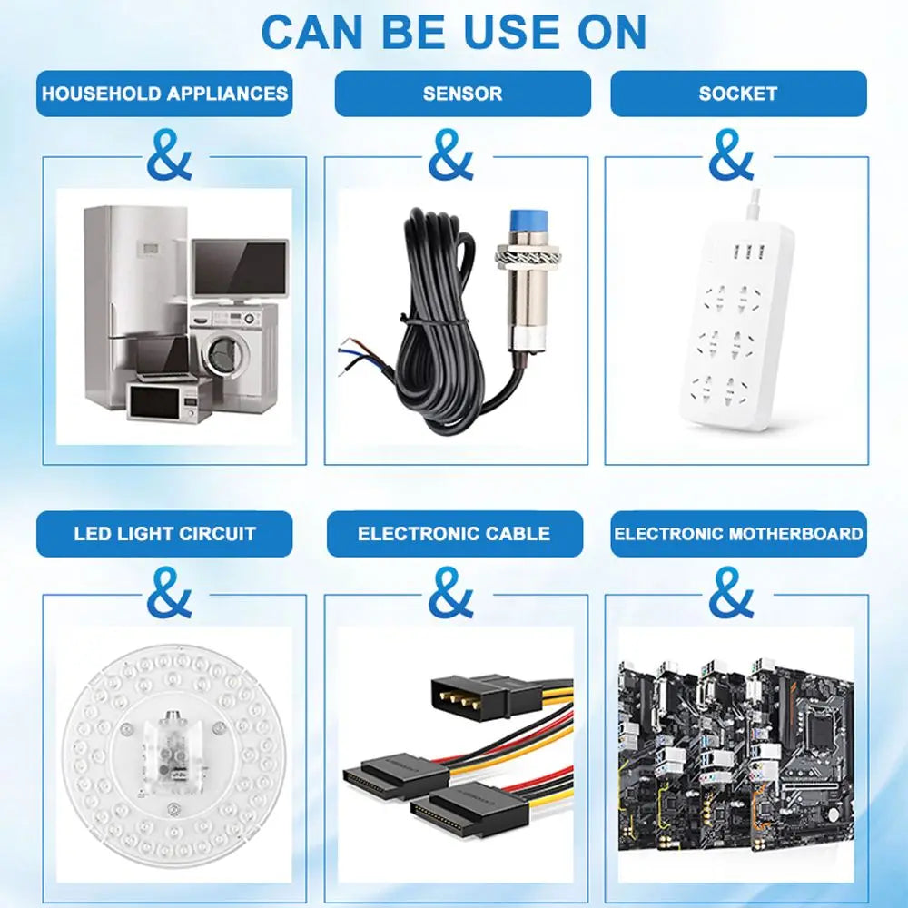 High Temperature Resistance RTV Transparent Silicone Industrial Adhesive Component Glue Silicone Rubber Electronic Glue