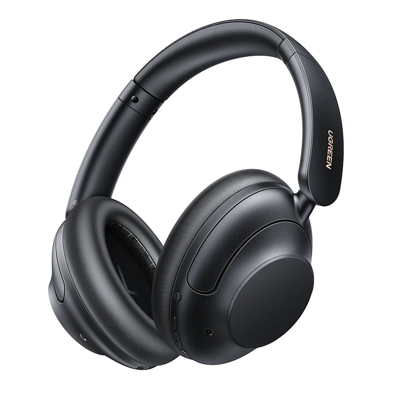 48dB ANC Wireless Headphones Over Ear Bluetooth Earphones Active Noise Cancellation Hi-Res LDAC 120h Playtime
