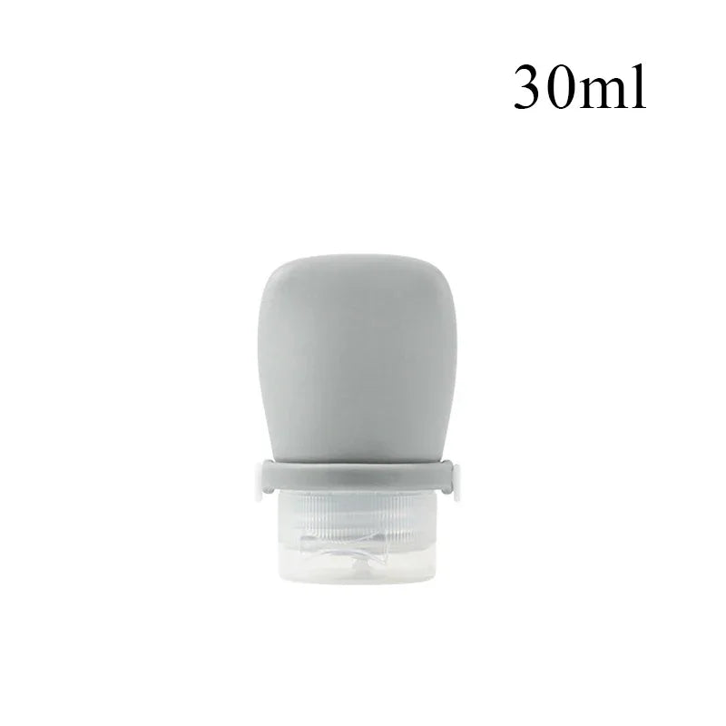 table Silicone Travel Bottle Cosmetic Storage Refillable Lotion Bottle Leakproof Shampoo Container Squeeze Tube Empty Bottle