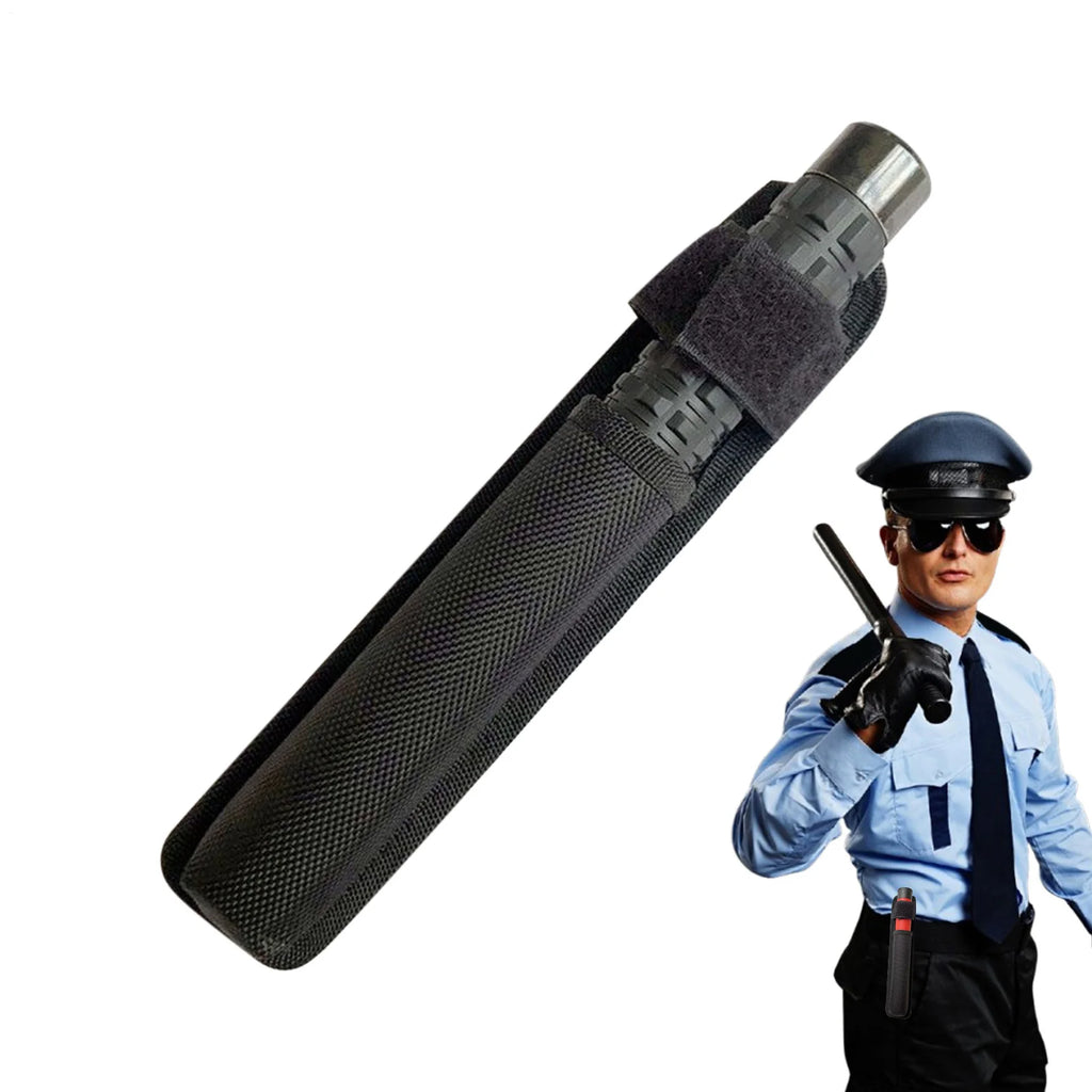Heavy Duty Expandable Batons Case Adjustable Nylon Holster Fits Duty Belt For Security Guard, Law Enforcement