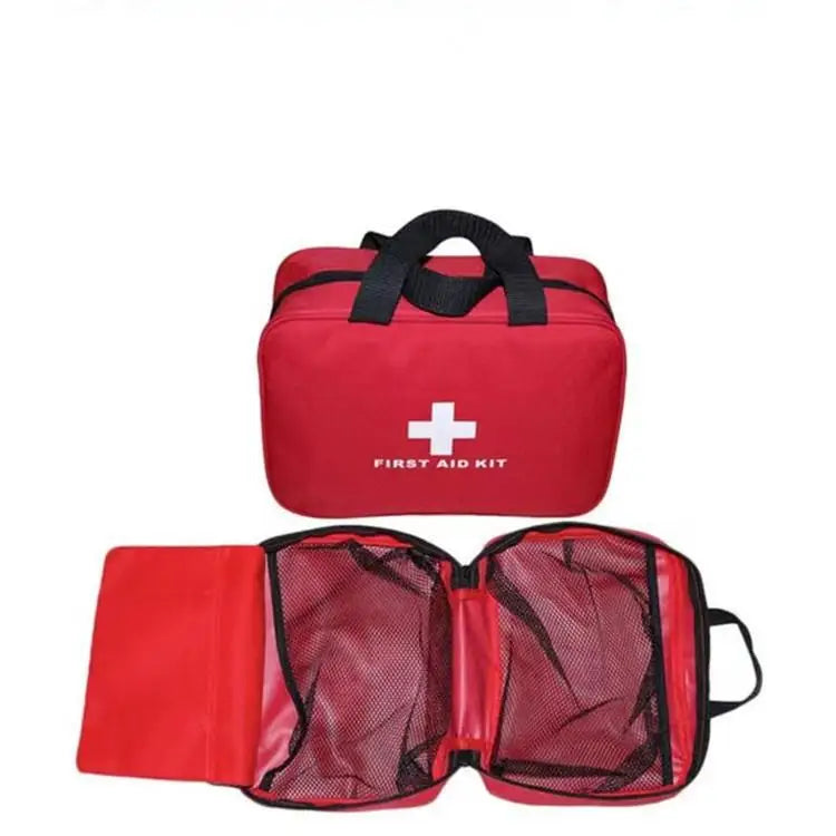 Large Portable First Aid Kit, Handheld Outdoor Emergency Storage Bag, Durable Carry Medical Organizer for Camping Travel Hiking