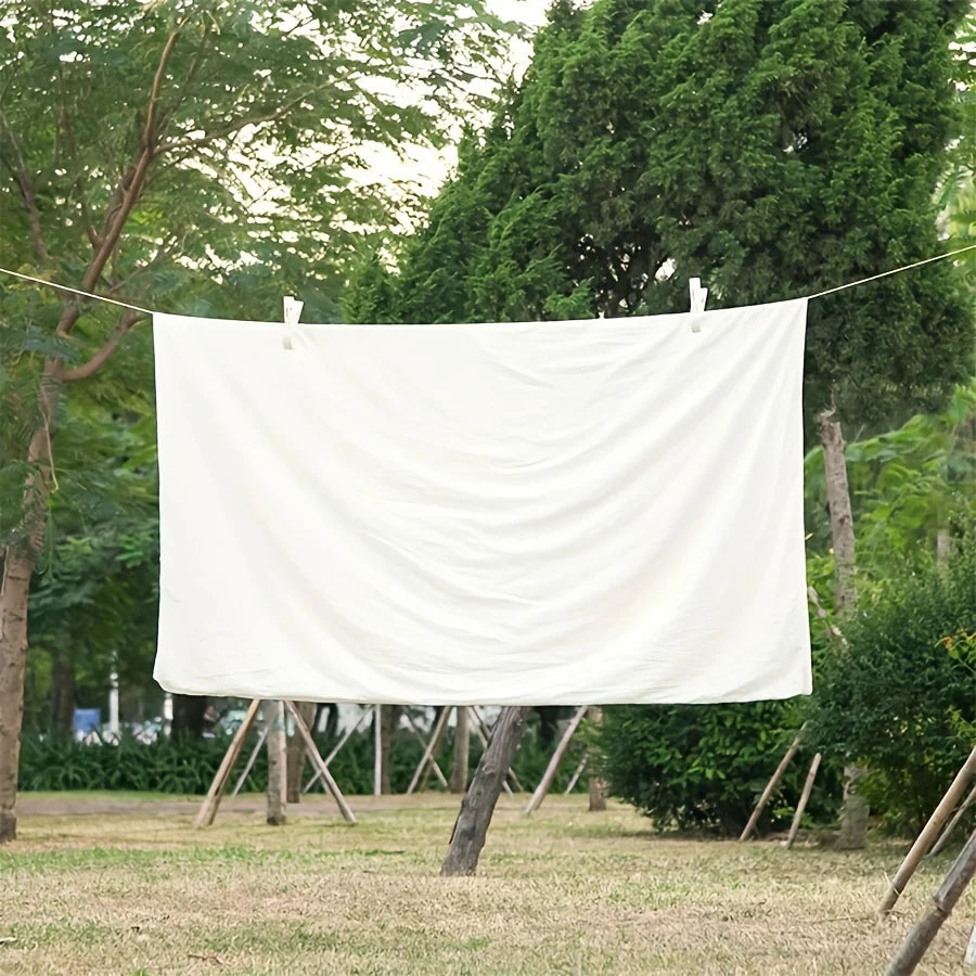 10m Random Color Thickened Nylon Clothesline Portable Drying Rack Suitable for Laundry and Bedding for Balcony Sunbathing