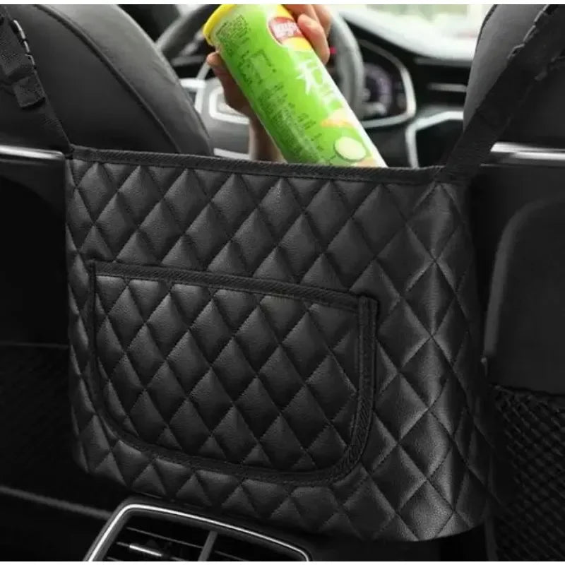 Car seat storage bag suitable for suspension between seats Car storage net bag Suspension storage bag Large capacity
