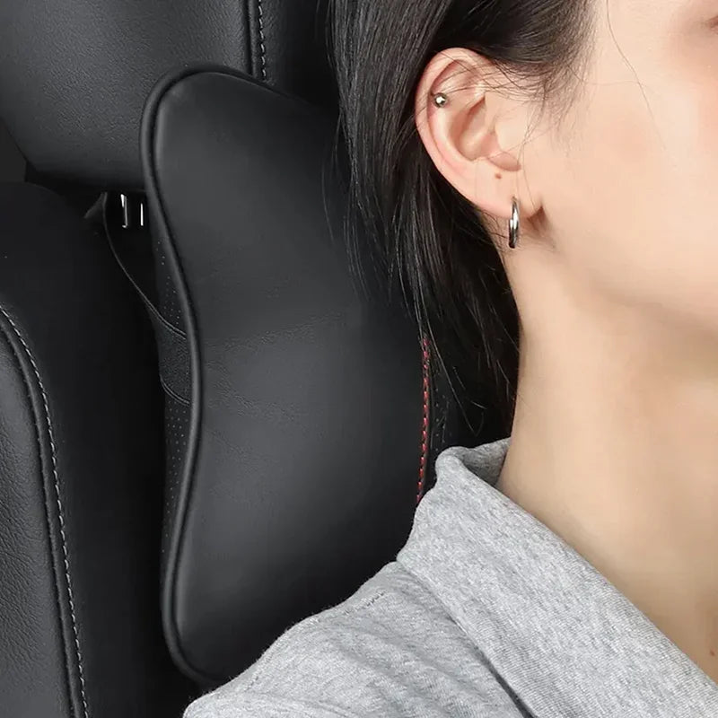 1Pcs Car Ornaments Seat Headrest Auto Logo Neck Pillow For Maxus T60 D60 D90 T70 T90 G10 G20 G50 G90 Euniq accessories interior