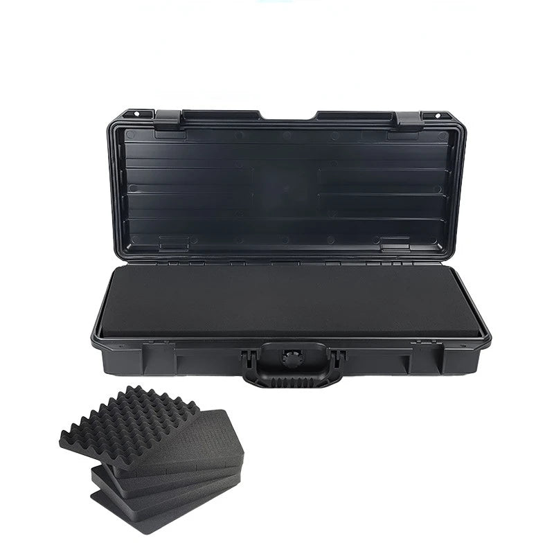 Safety Toolbox Waterproof Portable Tool Case Plastic Thickened Equipment Instrument Protection Box Suitcase with Pre-cut Foam