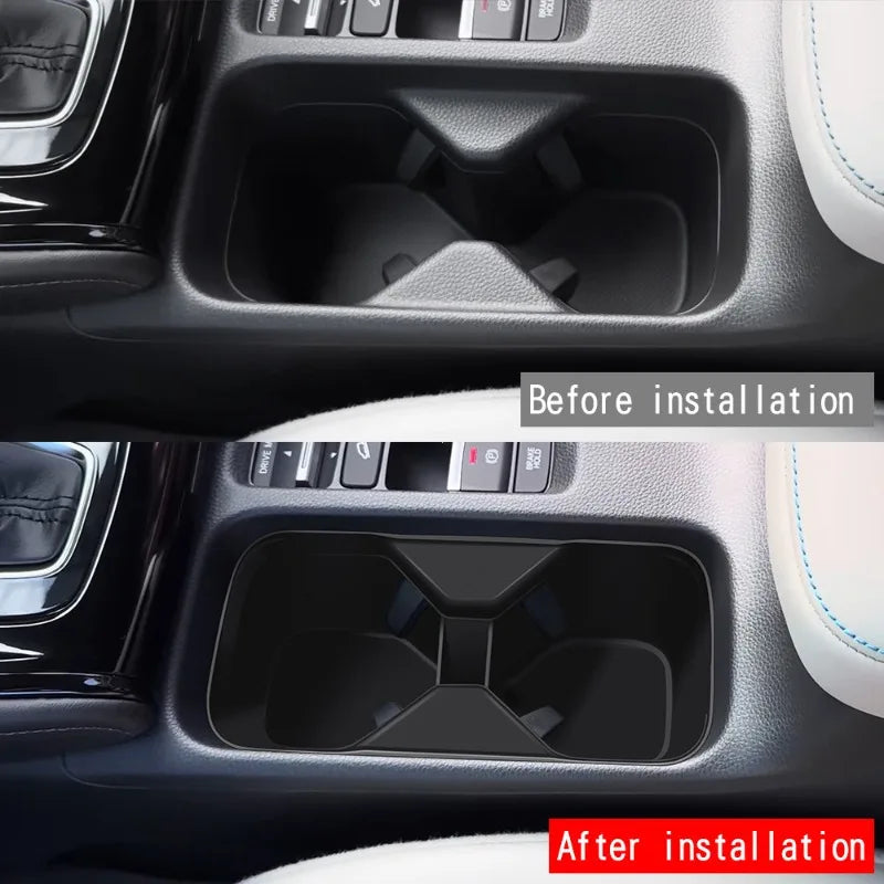 Cup Holder for Honda HRV HR-V Vezel 2021-2025 Car Center Console Storage Box Water Cup Holder Auto Interior Accessories Silicone