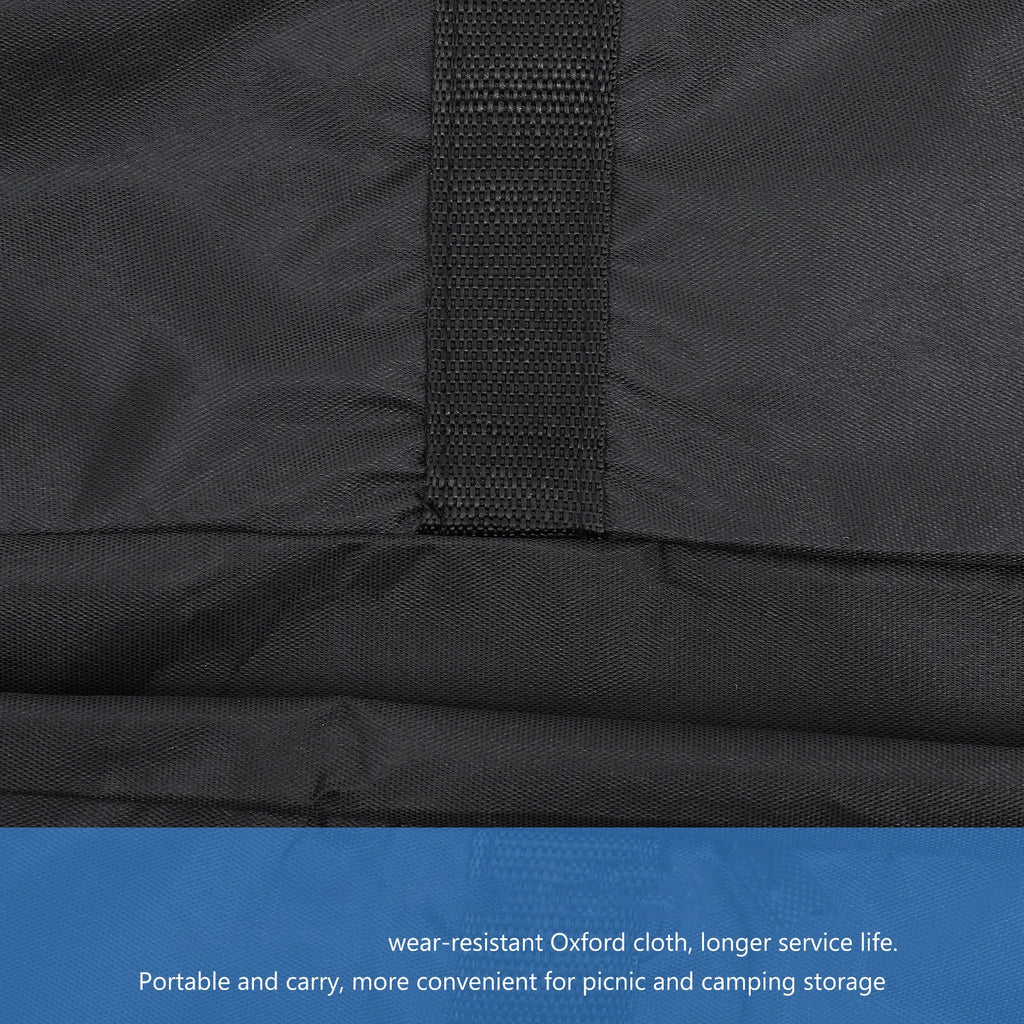 Portable Bbq Oven Pouch Waterproof Grilling Bags for Outdoor Tableware Storage Suitable Travel Camping Grill Accessory Organizer