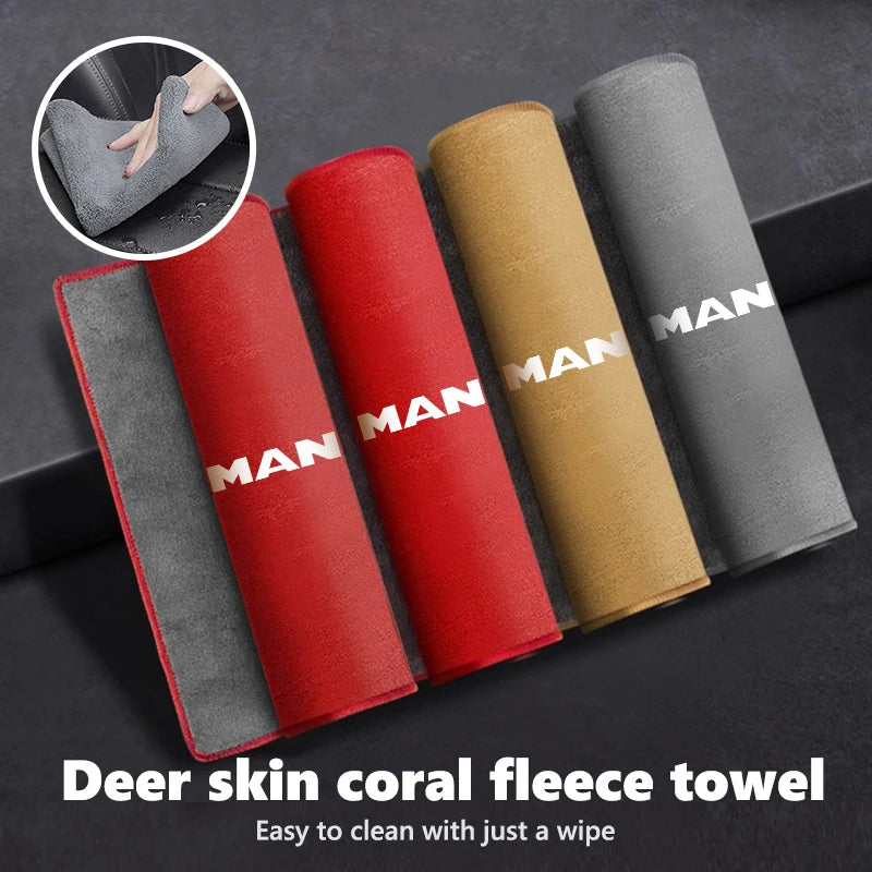For Man Car Wash High End Microfiber Towel Car Cleaning Drying Cloth TGX TGM TGA TGS TGE