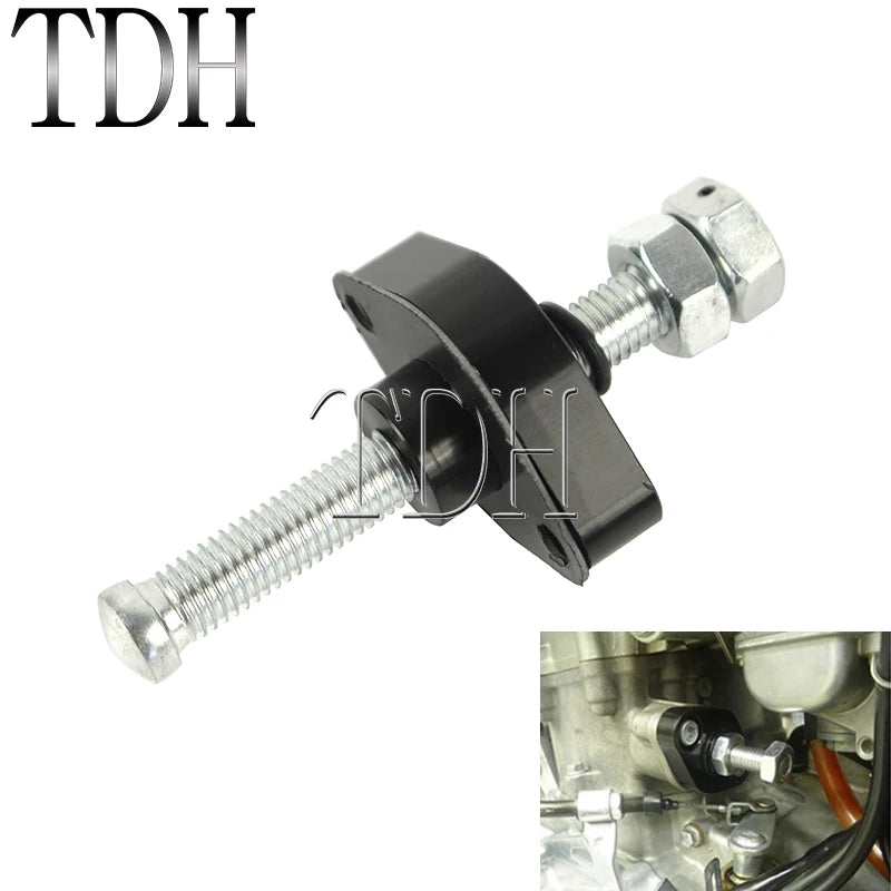 Aluminum Manual Cam Chain Tensioner Adjustment Chain Guide Tension for Yamaha TTR TW YZ250 WR450 TT 200 230 350 YZF600R6 YZF1000