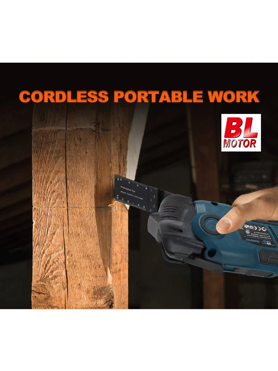 NEWONE 18V Brushless Quick release Oscillating tool Multi functional tool Renovator Electric trimmer Compatible for LXT 18V