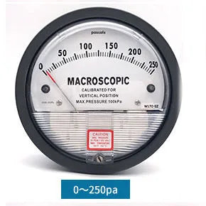 0-30Pa,60Pa,100Pa,125Pa,250Pa,300Pa,500Pa,750Pa,1kPa,5kPa Air Micro pressure Difference gauge pascal difference meter