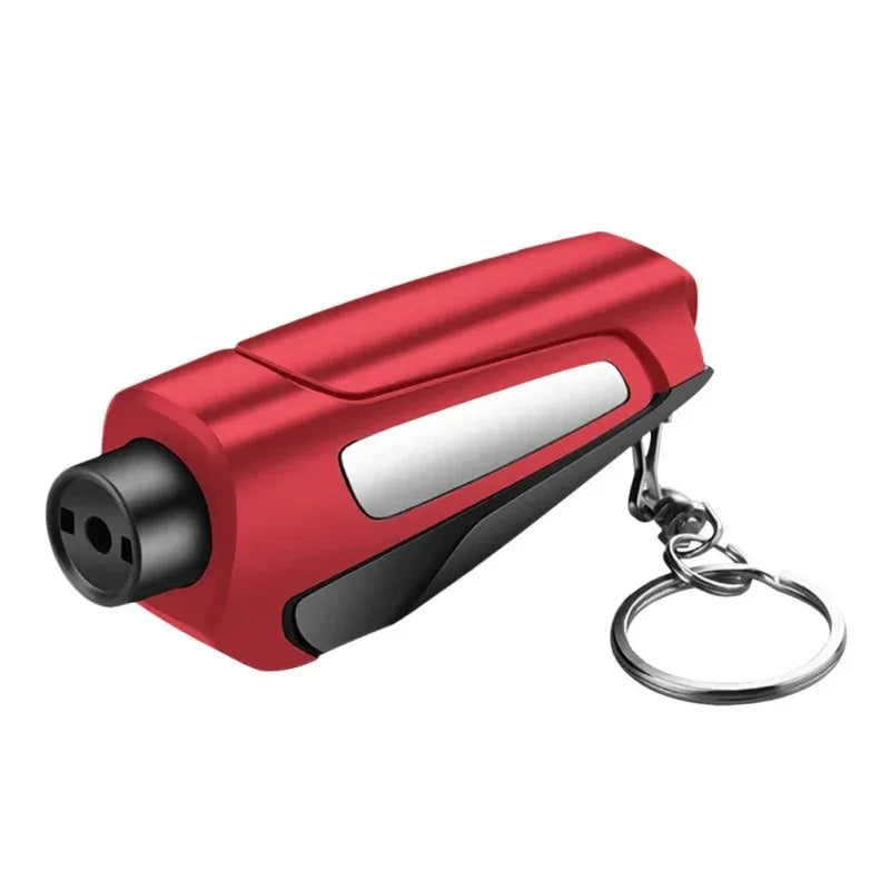 Car Emergency Hammer Mutifunction Emergency Windows Glass Breaker Safety Belt Cutter Keychain Self Rescue Tool