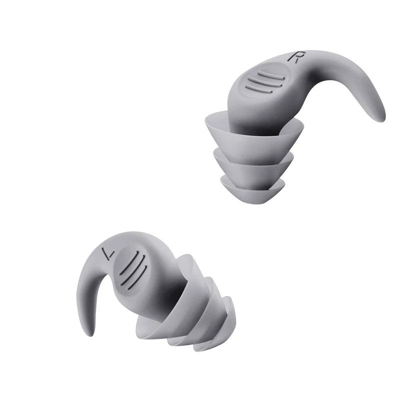 20PCS/10 Pairs Comfort Earplug Noise Reduction Foam Soft Ear Plugs Noise Reduction Tapered Earplugs Protective for Sleep Travel
