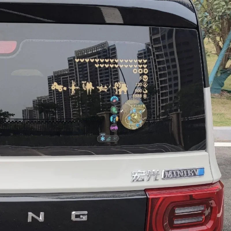 New Version of High-quality Zelda Legend Car Stickers Switch Breath of The Wild Zelda Stickers Game