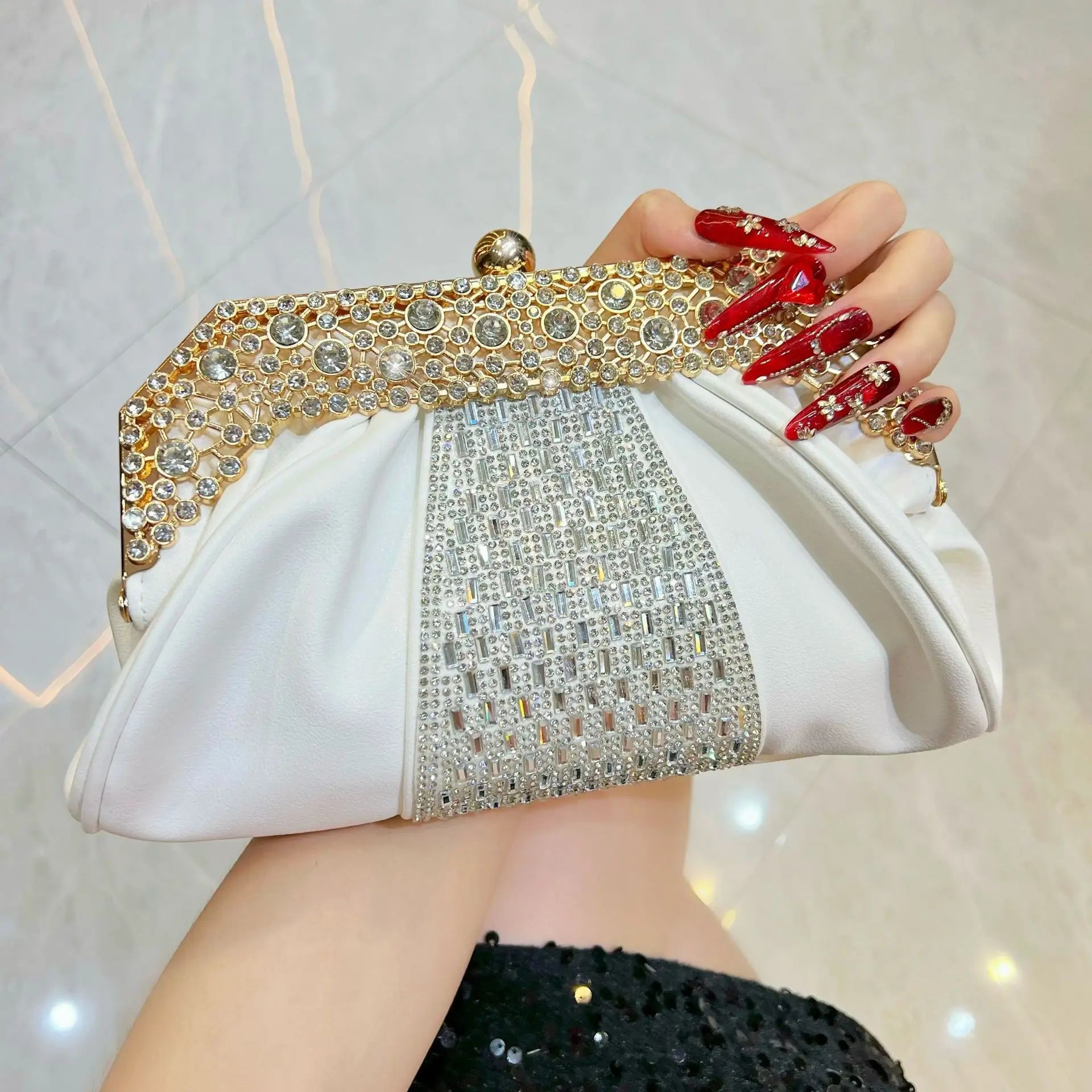 New Diamond Banquet Dress Bag Premium Handbag Celebrity Dinner Bag Fashion Handbag Handbag