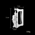 New Stainless Steel Portable Bottle Jar Opener Kitchen Gadget Portable Can Opener For Emergency Bottle Opener Party