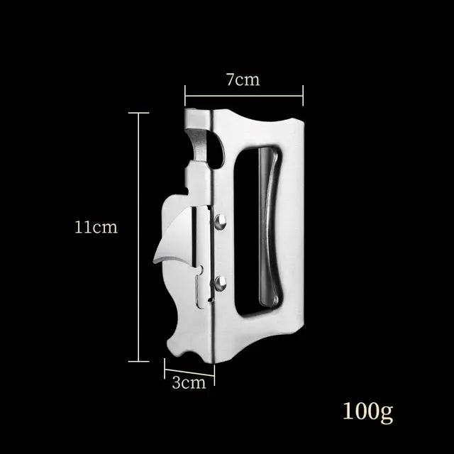 New Stainless Steel Portable Bottle Jar Opener Kitchen Gadget Portable Can Opener For Emergency Bottle Opener Party