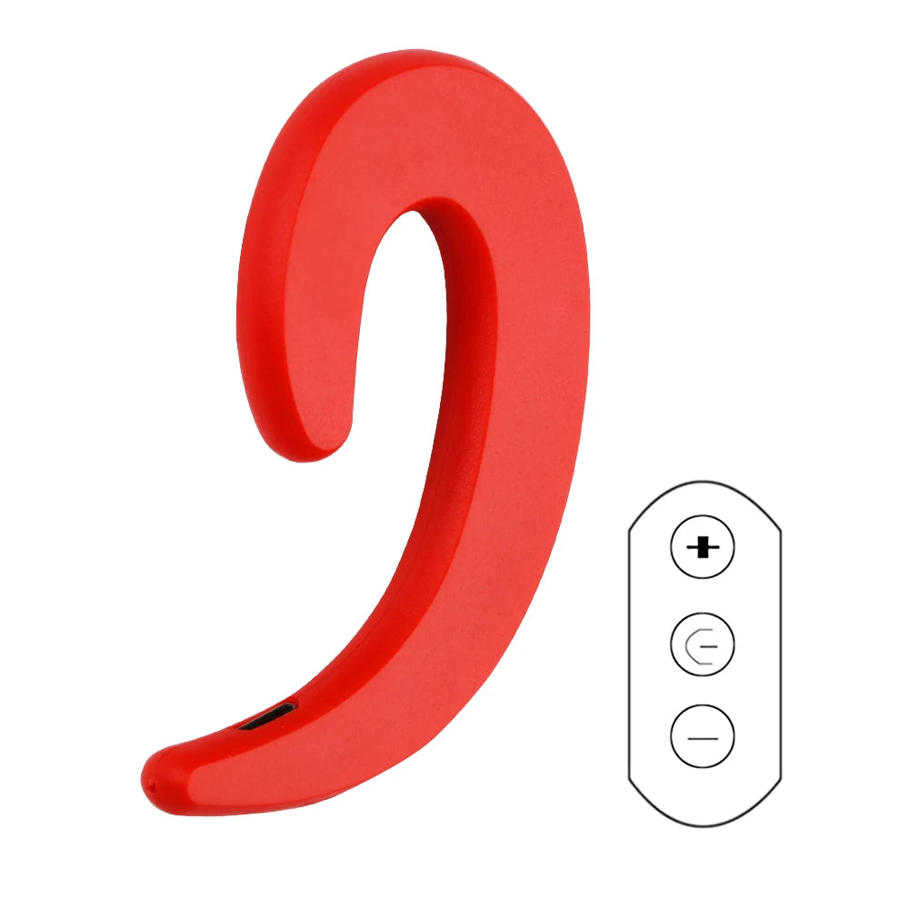 Bluetooth 5.4 Open 180° Rotation Wireless Business Headset With Mic Air Conduction Ear-hook Touch Control Sports Hifi Earphone