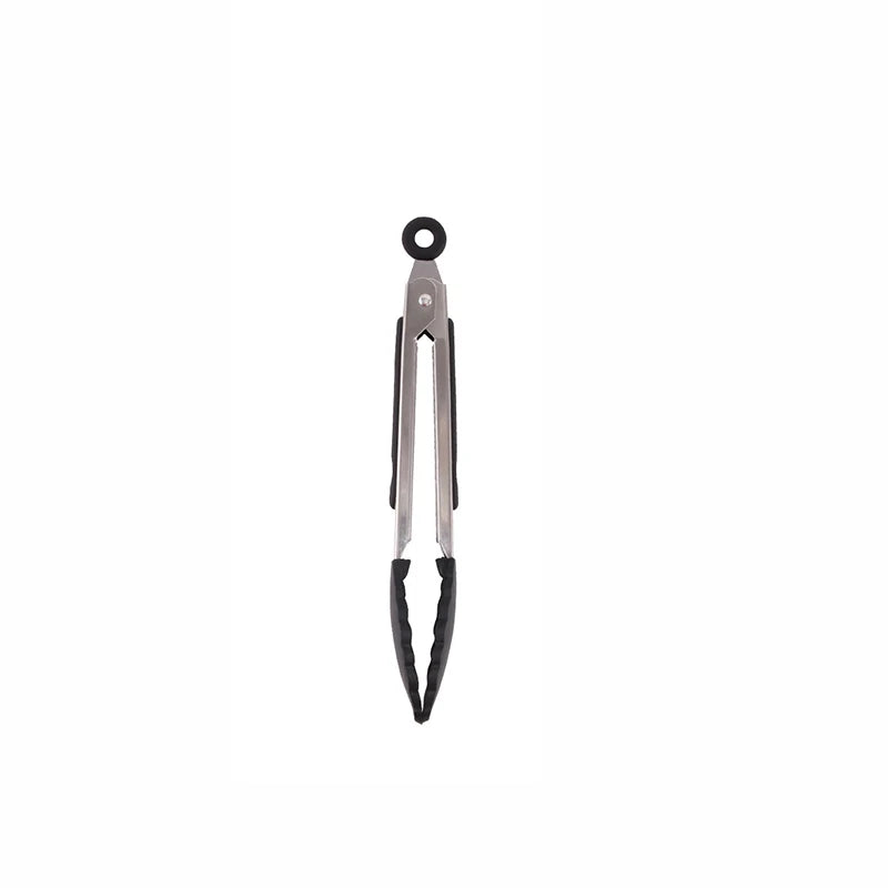 7/9/12inch Household multi-functional stainless steel food tongs with handles, kitchen bread tongs, barbecue and steak tongs