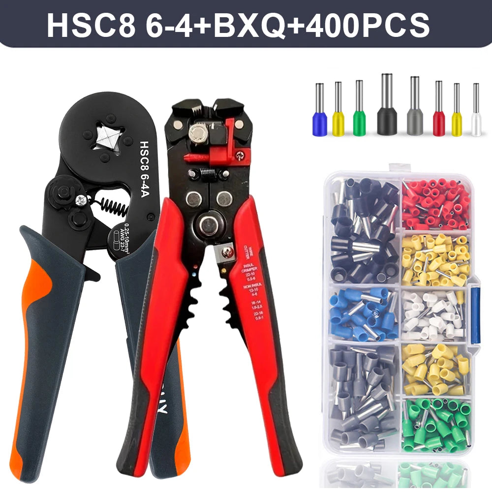 Wire Stripping Multifunctional Pliers For Cable Cut CrimpTerminal High Precision Automatic Hand Tool Crimper Cable Cutter