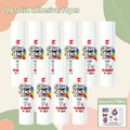 WQN-10PCS White Solid Glue Sticks, Large Capacity for Office,Children’s Craft Classes, School Glue Sticks,Student Supplies 9-36g