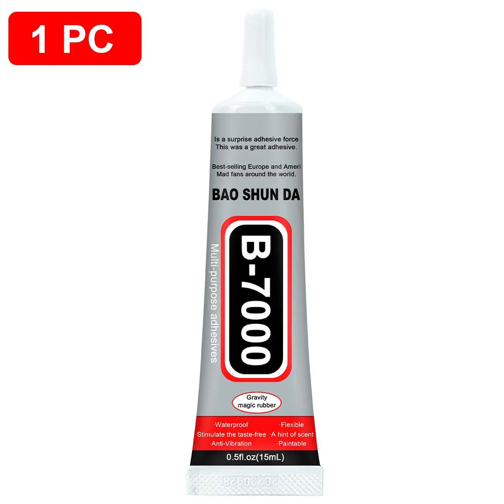 B7000 Universal High-Strength Waterproof Mobile Phone Screen Adhesive Fast Glue 15/25/50/110ml Phone Glass Bonding Agent