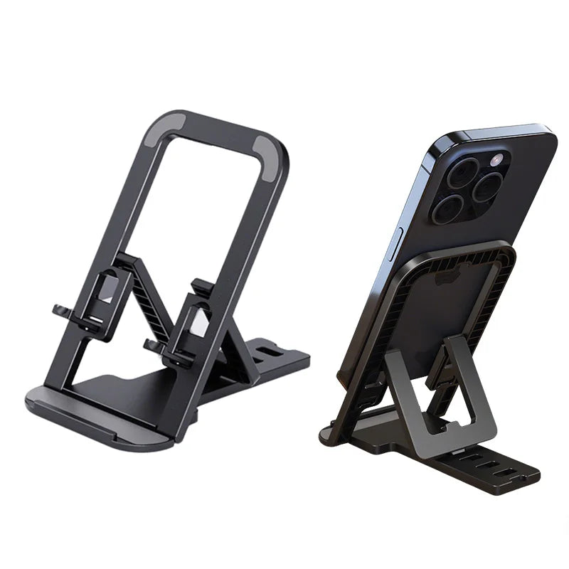 Universal Plastic Foldable Mobile Phone Holder Portable Desktop Adjustable Phone Stand for Iphone 16 15 Xiaomi Desk Lazy Bracket