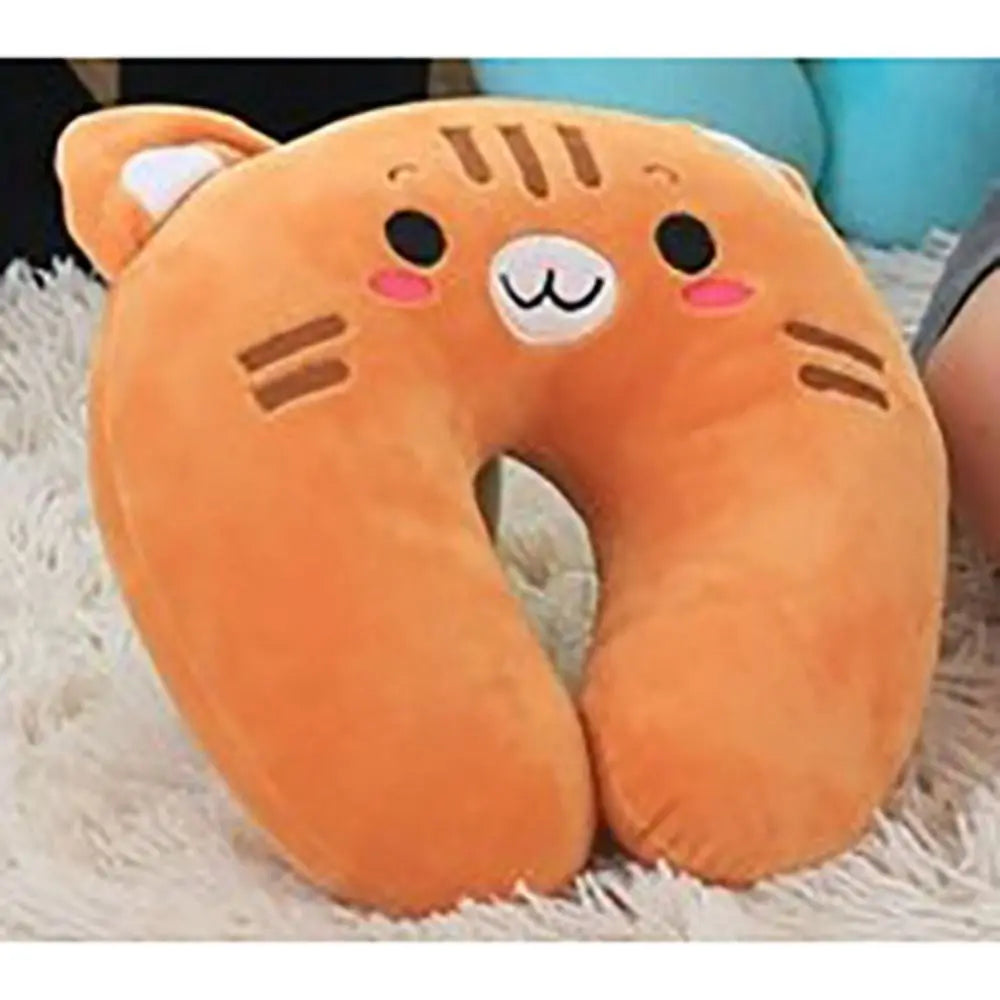 Soft Children 10 Colors Nursing Cushion Travel Pillows Flight Neck Pillow U-Shaped Pillow Neck Protection