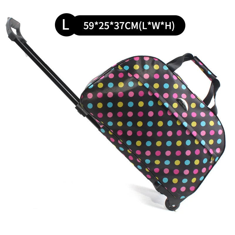 Suitcase And Travel Bags Wheels New Waterproof Large Capacity Carry On Luggage Trolley Handbag Unisex Valises A Roulettes