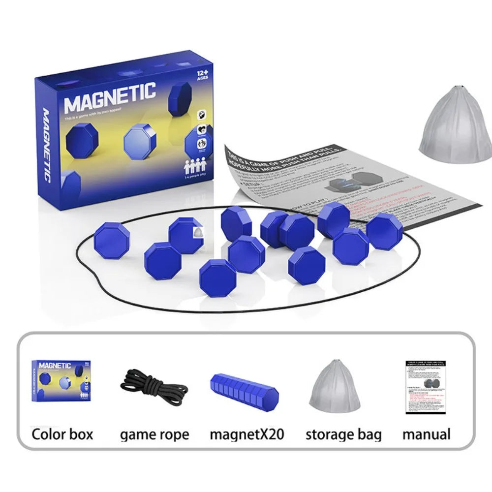 Magnetic Rocks Magnetic Effect Chess Games Multiplayer Interactive Stone Board Game Set Brain Exercise Develop The Mind