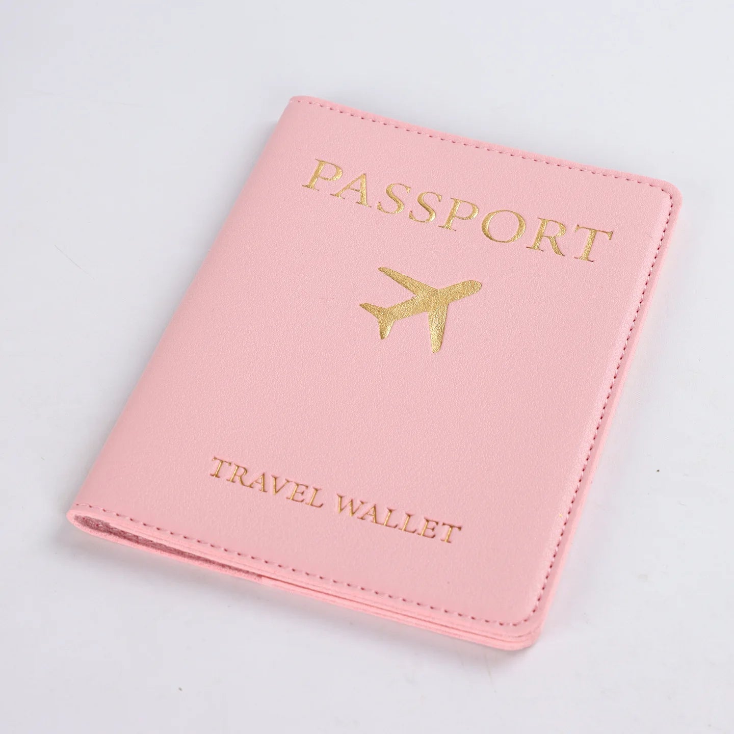 Fashion Leather Passport Holder Travel Wallet for Women Men Simple Wedding Gift Card Cover Hot Sale