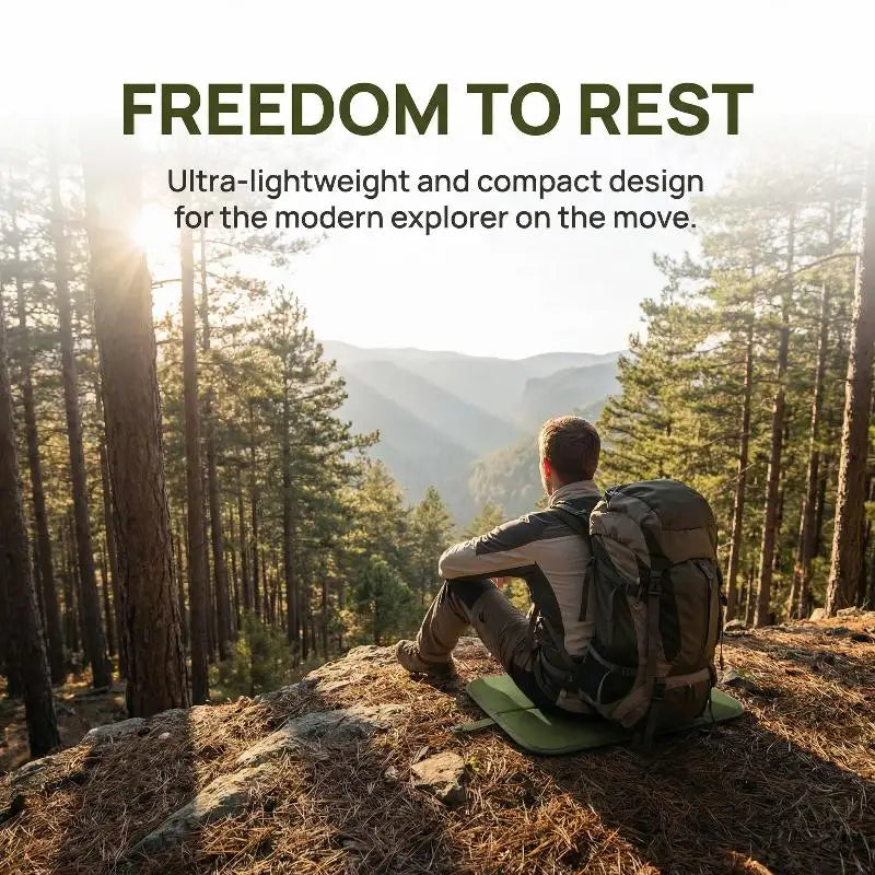 Foldable Waterproof Beach Cushion 600D Oxford Cloth Lightweight Outdoor Sitting Pad for Camping Hiking Picnic Travel
