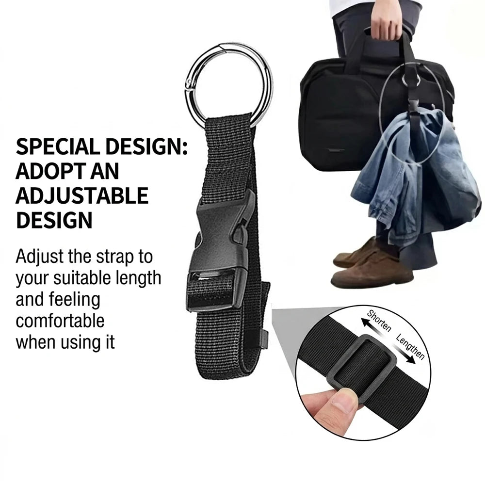 Multi Portable Travel Strap for Suitcases and Bags Anti-theft Buckle With Release Buckle Add-A-Bag Luggage Strap Belt Jacket