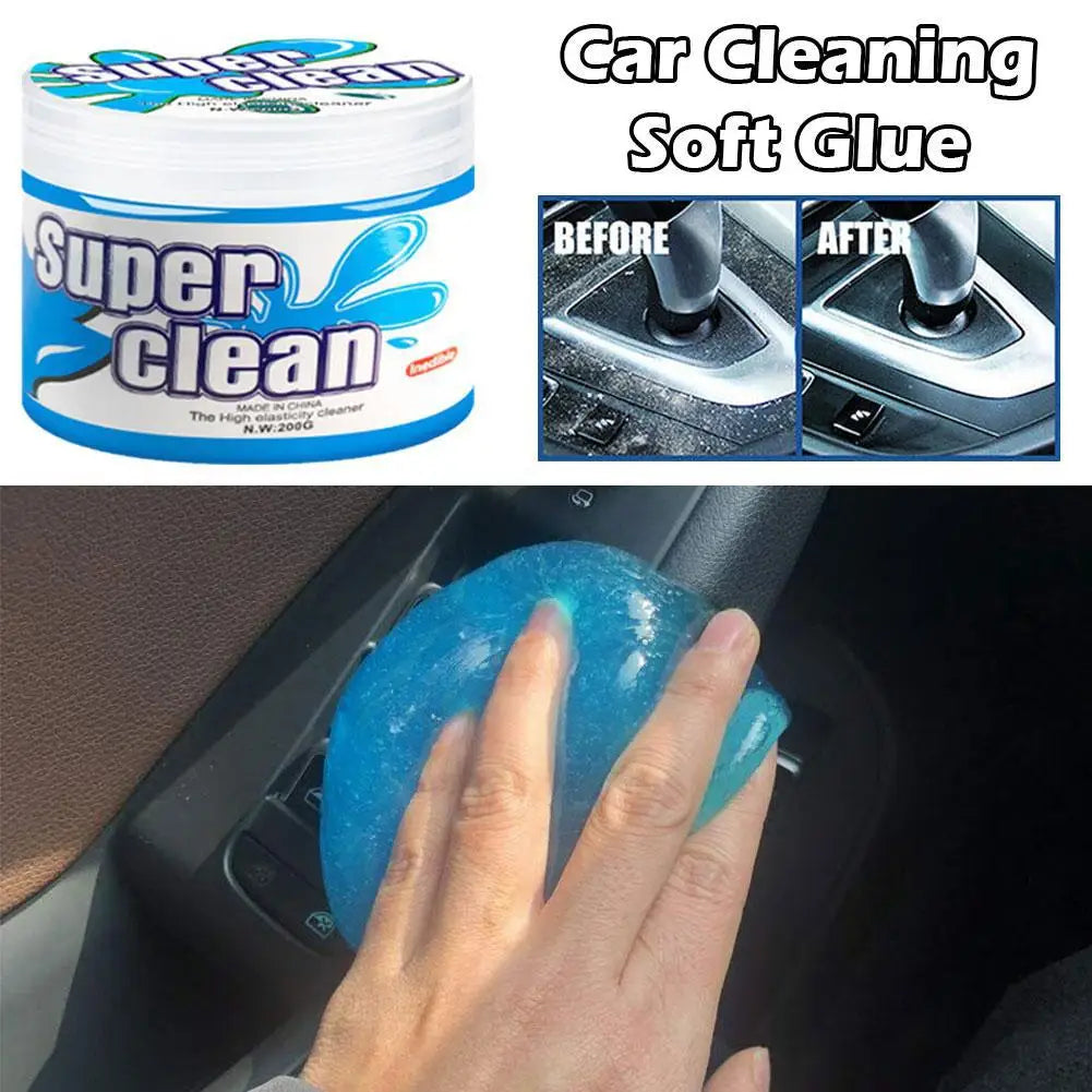 Car Cleaning Soft Gel Multi-function Keyboard Cleaning Mud Reusable Car Interior Cleaning Tools Universal Cleaning Gel