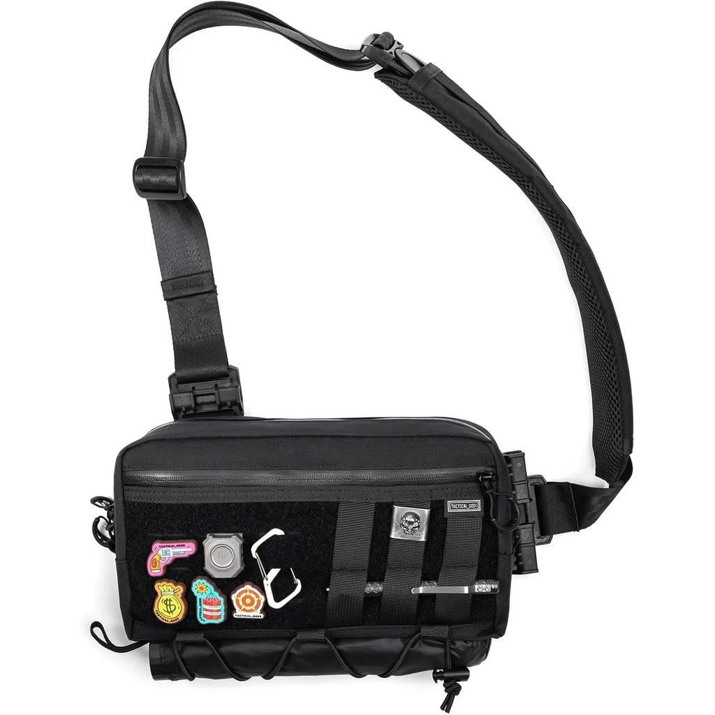Tactical Geek Cache L3 EDC Sling Bag Chest, Lightweight Shoulder Daypack